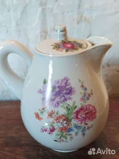 Заварочный чайник, кувшин старое Дулево