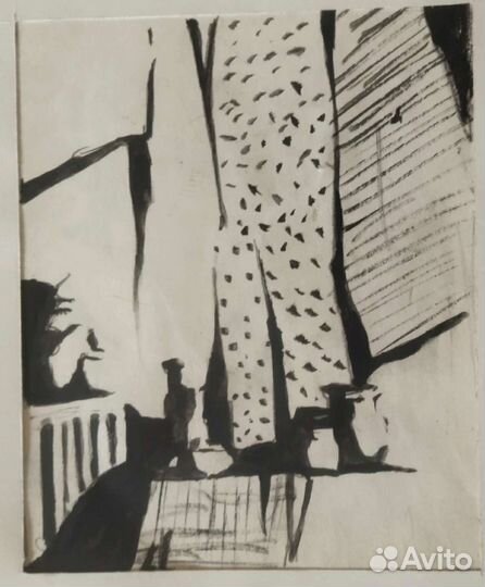 Интерьерная графика картина