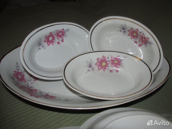 Столовый сервиз СССР Коростень