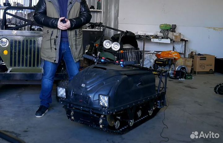 Мотобуксировщик Lebedev Motors LVR500