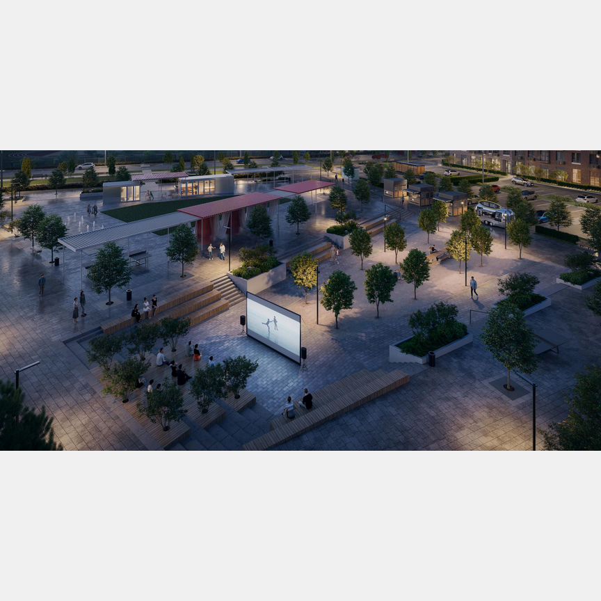 1-к. квартира, 36,4 м², 8/9 эт.