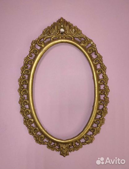 Шелкография в бронзовой раме