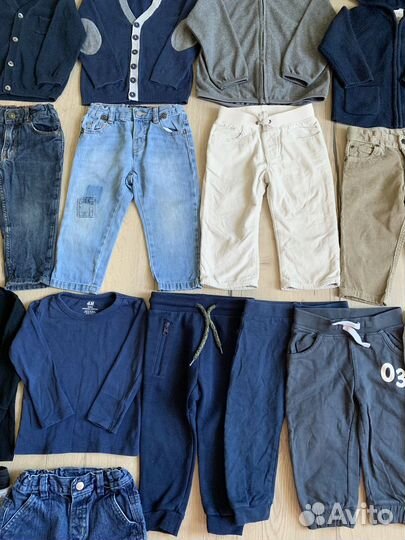 80 86 фирменная одежда для мальчика пакетом