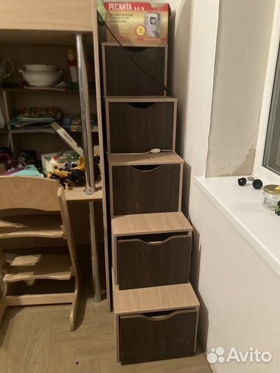 Кровать чердак