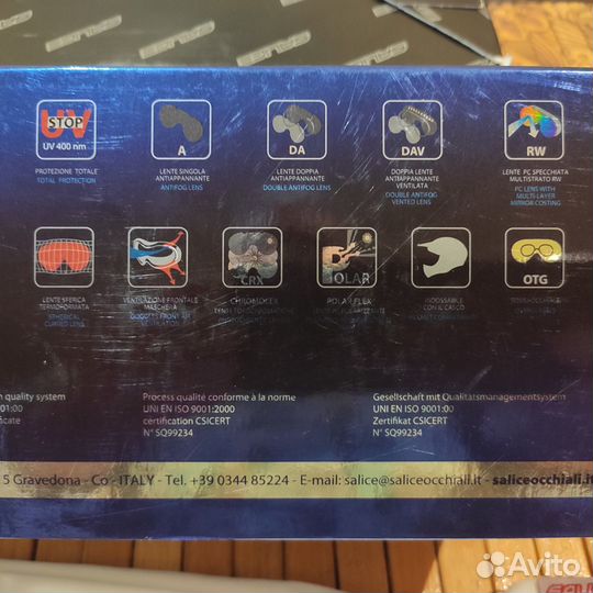 Очки горнолыжные Salice 606 dafv vedi italiano