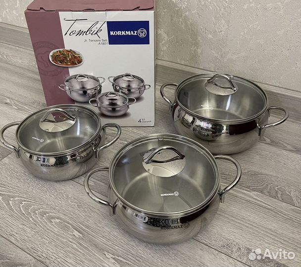 Набор кастрюль Коркмаз