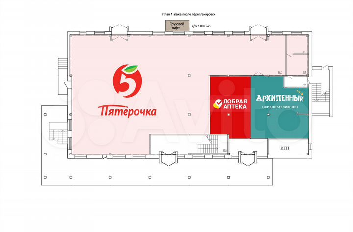 Свободного назначения, 306 м²