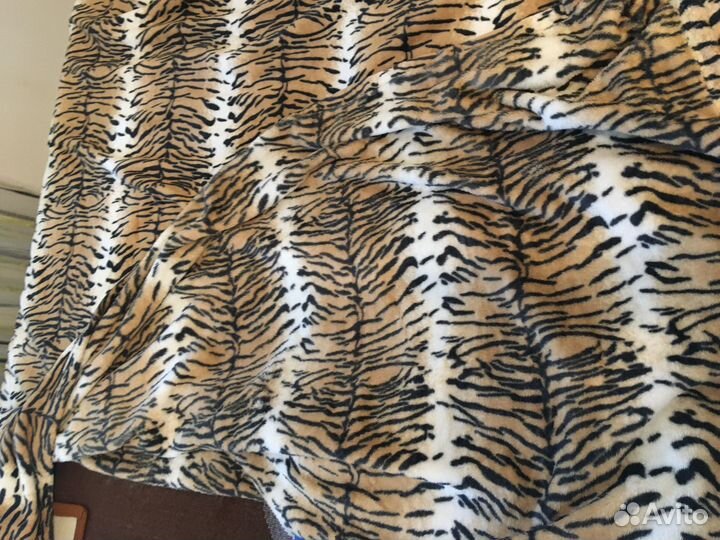 Плед - покрывало тигровый цвет 220х190
