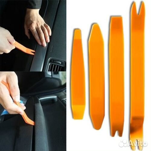 Набор для разбора пластика салона 4 предмета