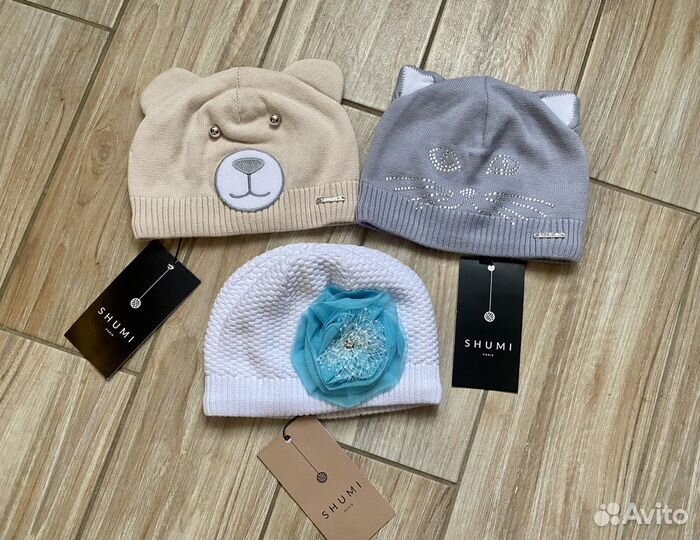 Шапка для девочки Shumi р.М(50-52)