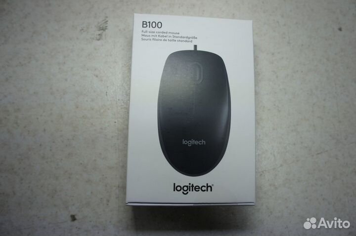 Новая проводная мышка Logitech B100