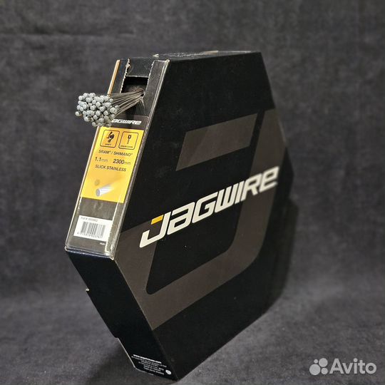 Комплект из 2-х тросов переключения для велосипеда Jagwire Slick Stainless, шлифованные, из нержавею