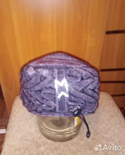 Шапка берет норковый