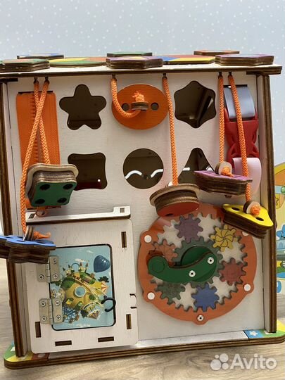 Бизиборд домик со светом