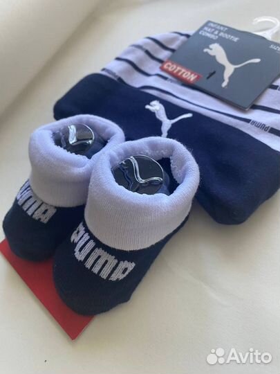 Набор для детей Puma (шапочка и носочки) оригинал