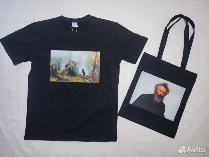 Футболка + шопер