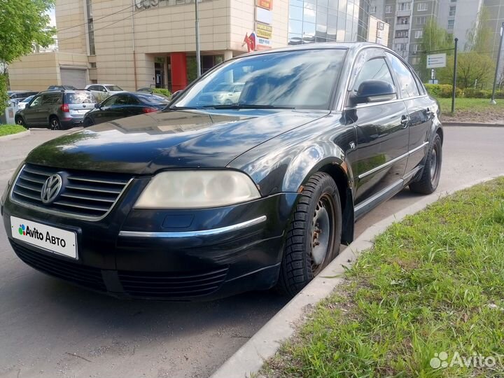 Volkswagen Passat 2.8 AT, 2002, 212 000 км