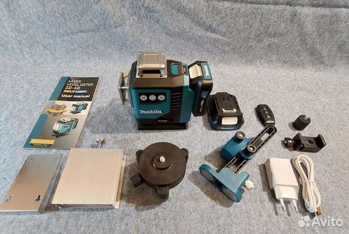 Лазерный уровень makita 4D 16 линий