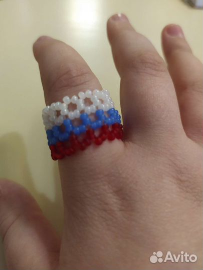 Колечки из бисера