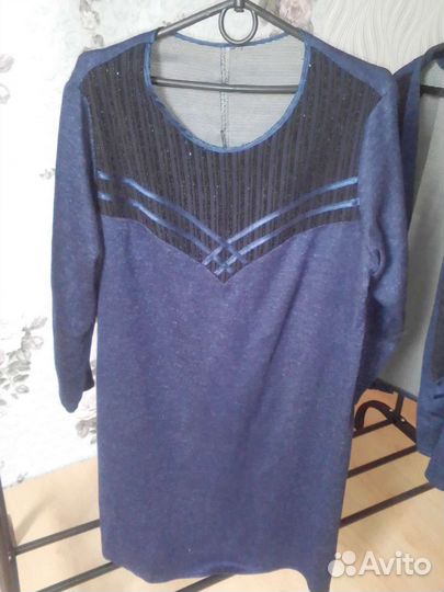 Платье с жилетом