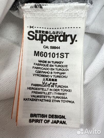 L;XL Новый SuperDry Лонгслив