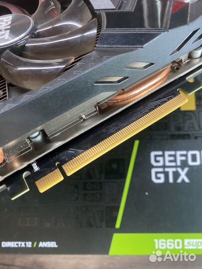 Видеокарта gtx 1660 super