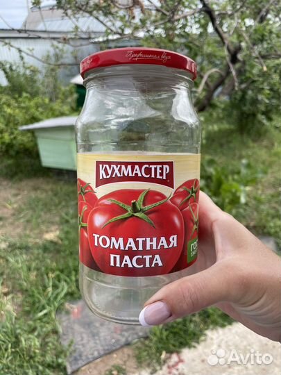 Банка 1 литровая с крышкой