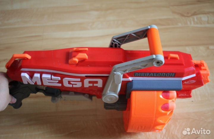 Бластер Нёрф Мега Мегалодон