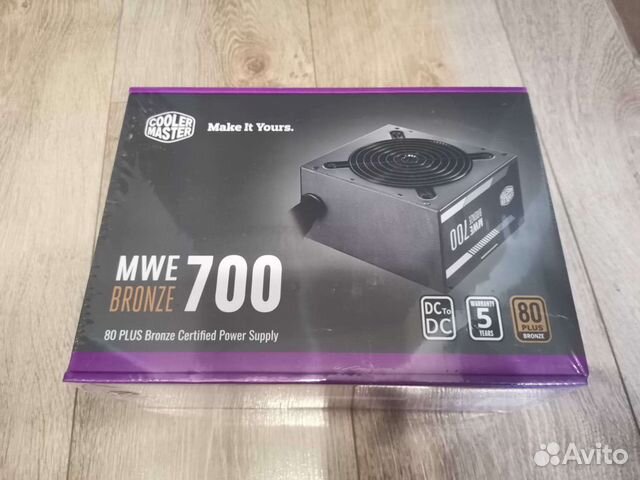 Блок питания Cooler Master MWE Bronze 700W V2