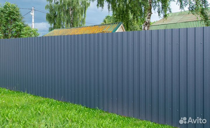 Профнастил для забора и кровли