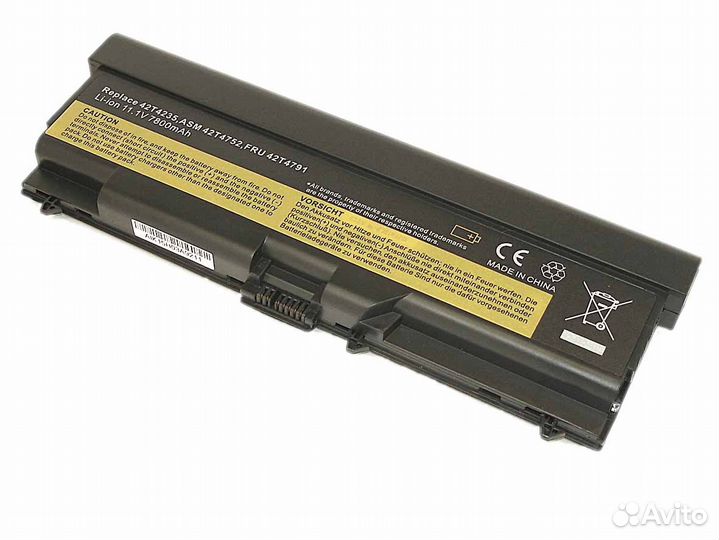 Аккумулятор Lenovo ThinkPad T410 7800mAh
