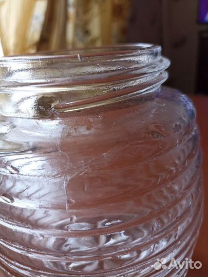 Стеклянный плафон. Диаметр 8 см. Окружность 38