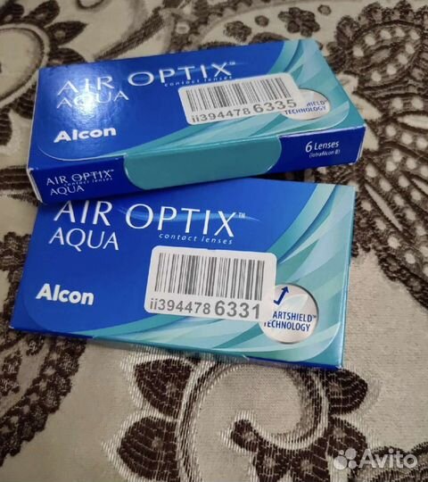 Линзы контактные