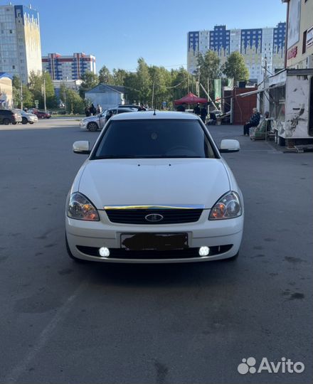 Бампер передний priora 1