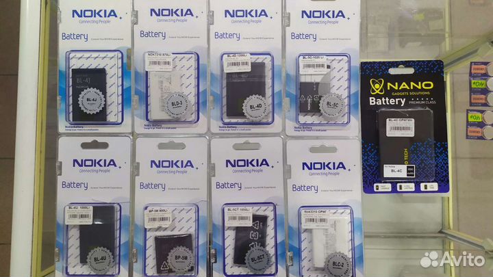 Аккумуляторы для старых сотовых Nokia часть 2