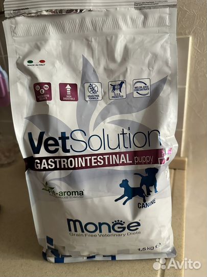 Корм Monge VetSolution Gastrointestinal puppy