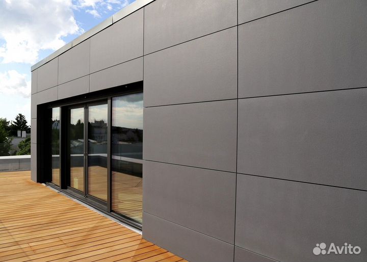 Композитные панели на фасад