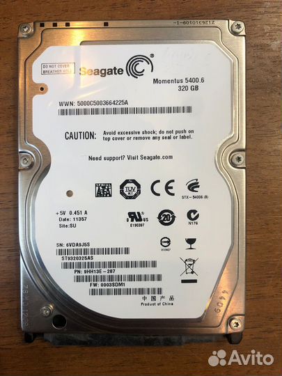 Жесткие диски 2.5 и 3.5 (HDD)