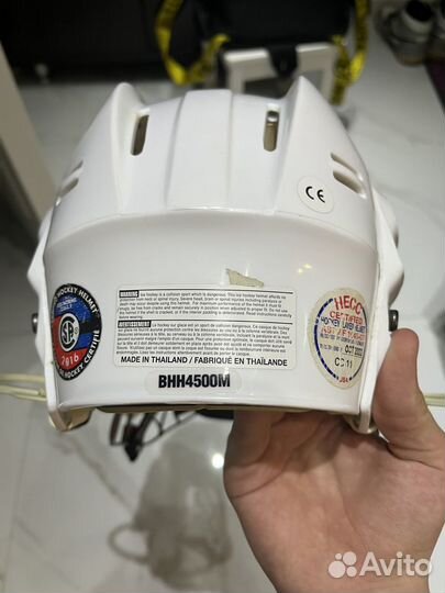 Шлем хоккейный bauer 4500M