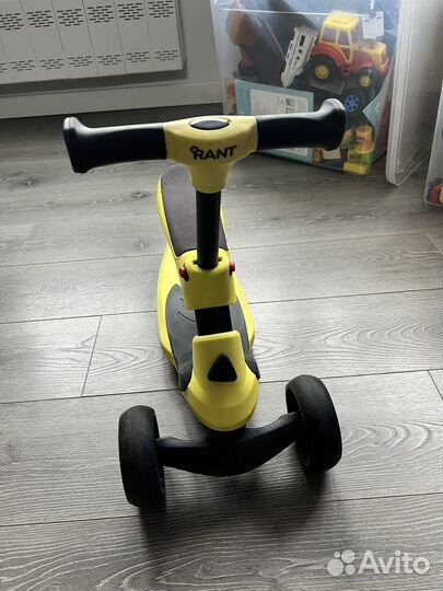 Самокат беговел 2 в 1 rant
