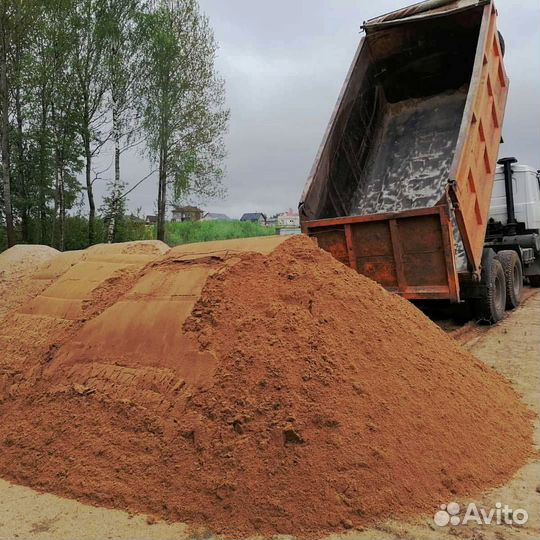 Песок карьерный