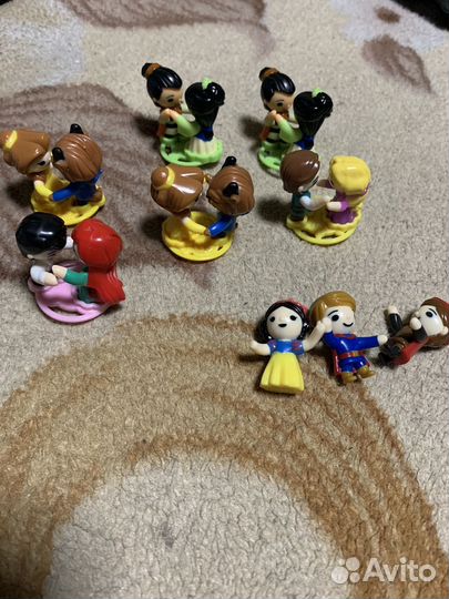 Принцесы дисней киндер сюрприз