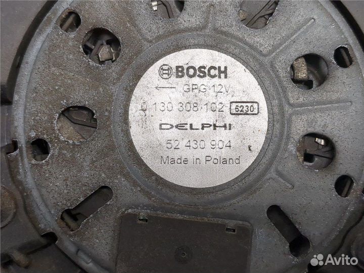 Вентилятор радиатора Opel Astra J, 2011