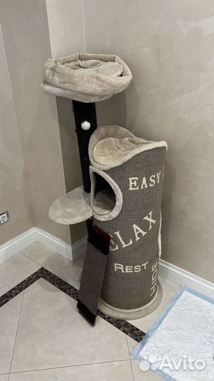 Домик для кошек Juana trixie темно-серый