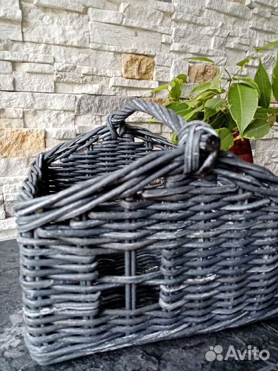 Корзина плетеная