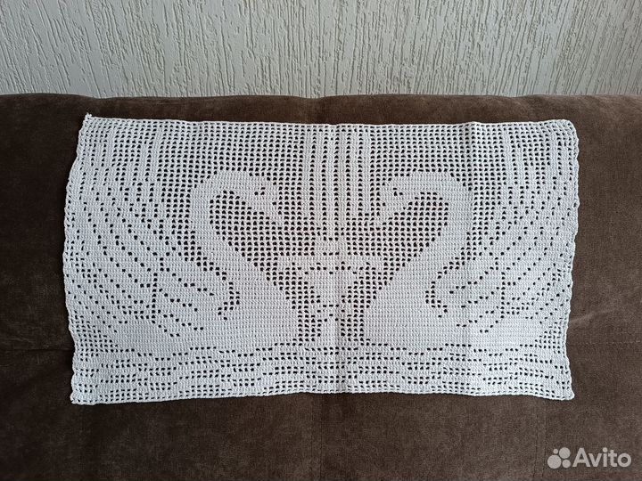 Вязаные салфетки Дорожки Много Разные