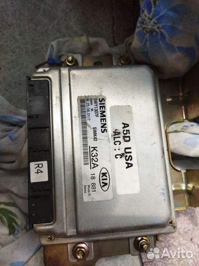 Мозги эбу Киа рио 1 kia rio