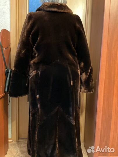 Шуба мутоновая, 54 р