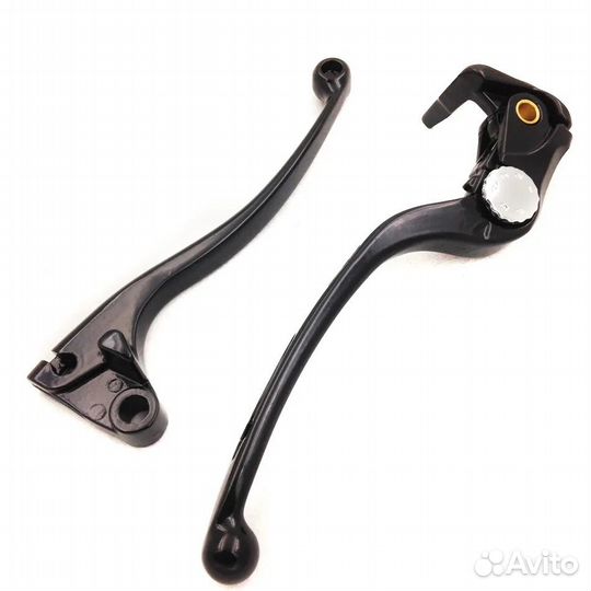 Рычаги тормоза и сцепления ZX-6R 2005-2006 черные