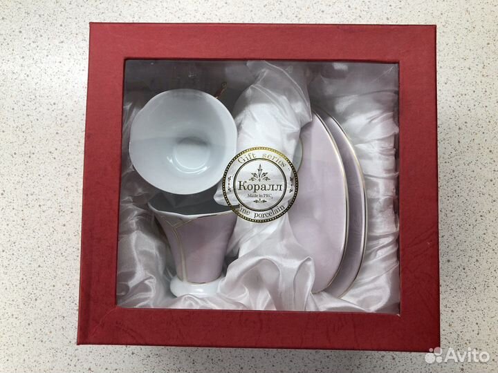 Сервиз кофейная пара фарфор